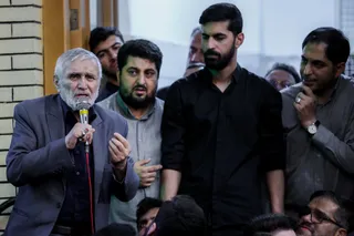 مراسم گرامیداشت رئیس جمهور شهید و همراهان در مسجد ارگ