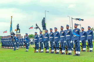 استقبال رسمی از سوی رئیس جمهور سریلانکا