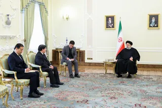 تصاویر دیدار وزیر خارجه نیکاراگوئه با دکتر رئیسی