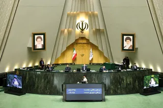 تصاویر حضور دکتر رئیسی در صحن علنی مجلس