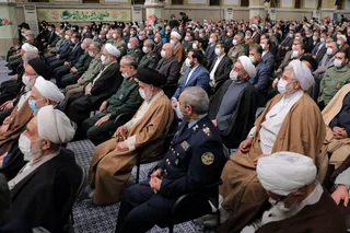 تصاویر دیدار مسئولان نظام و سفرای کشورهای اسلامی با رهبر معظم انقلاب