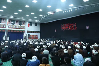 تصاویر دیدار با جمعی از علما و روحانیون خراسان جنوبی