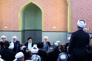 تصاویر دیدار با علمای اهل سنت و شیعه در کردستان