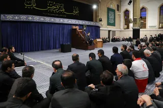 مراسم بزرگداشت رئیس جمهور شهید و همراهان در حسینیه امام خمینی (ره)