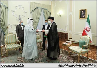 تصاویر دیدار وزیر امور خارجه کویت با آیت الله رئیسی