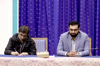 نشست با جمعی ازاساتید و نخبگان علوم و فنآوری های برترساز