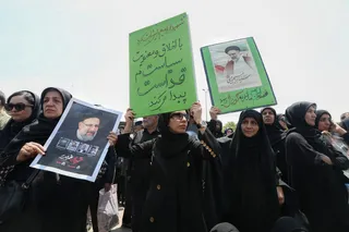 مراسم تشییع پیکر رئیس جمهور شهید و همراهان در تهران