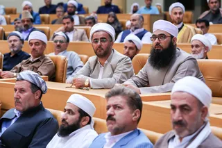 تصاویر نشست علما و نخبگان اهل سنت سراسر کشور با رئیس جمهور