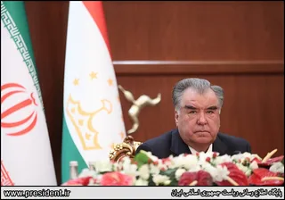 نشست خبری مشترک روسای جمهور ایران و تاجیکستان
