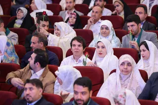 تصاویر آیین گرامیداشت هفته ازدواج