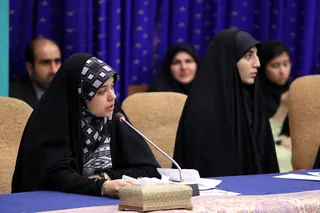 تصاویر نشست رمضانی با جمعی از نوجوانان