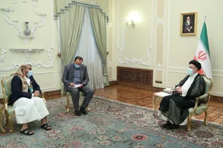 تصاویر دیدار محمد عبدالسلام فرستاده ویژه دولت نجات ملی یمن با رئیس جمهور