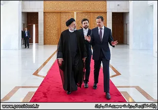تصاویر دیدار و گفتگوی روسای جمهور ایران و سوریه