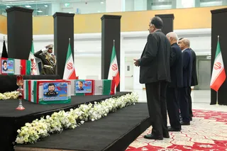 ادای احترام مقامات کشورها به مقام رئیس جمهور شهید و همراهان