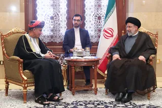 تصاویر ملاقات معاون نخست وزیری عمان با رئیس جمهور