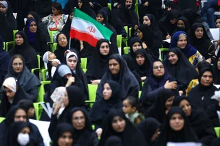 تصاویر مراسم آغاز تولید گاز از فاز 11 میدان مشترک پارس جنوبی