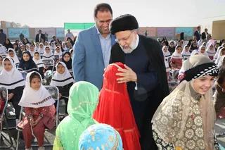 تصاویر حضور در مراسم بازگشایی مدارس