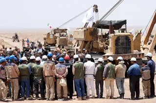تصاویر بازدید از پروژه آبرسانی به شهرهای کرمان و رفسنجان