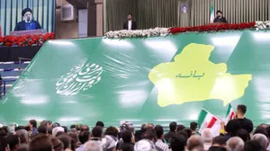 سخنرانی در اجتماع باشکوه مردم بانه
