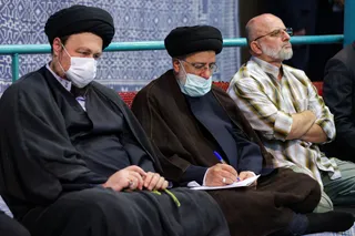 تصاویر اجتماع مردمی هسته های جهاد , پیشرفت در حسینیه جماران