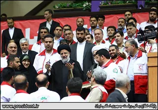 تصاویر مراسم گرامیداشت روز جهانی هلال احمر