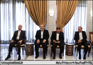 تصاویر دیدار امورخارجه سوریه با رئیس جمهور