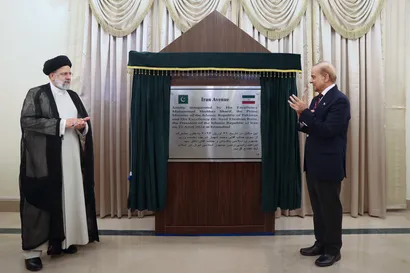 نشست خبری مشترک با نخست وزیر پاکستان
