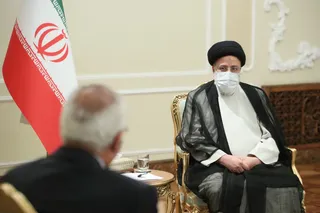 تصاویر دیدار دبیرکل جبهه خلق برای آزادی فلسطین با رئیس جمهور