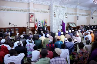تصاویر نشست بین ادیان در مسجد ملی کامپالا