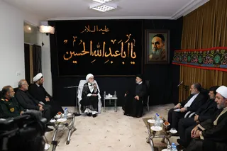 تصاویر دیدار با آیت الله العظمی نوری همدانی