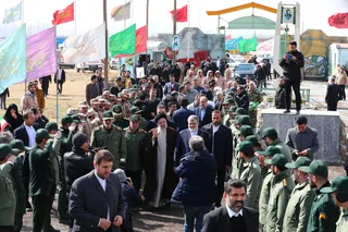 تصاویر حضور در یادمان شهید محمد بروجردی