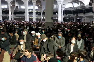 تصاویر حضور در نماز جمعه شهر قم