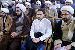 نشست با جمعی از علما و روحانیون