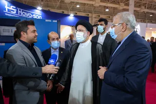 تصاویر بازدید از نمایشگاه بین المللی نفت ، گاز ، پالایش و پتروشیمی