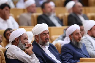 تصاویر نشست علما و نخبگان اهل سنت سراسر کشور با رئیس جمهور