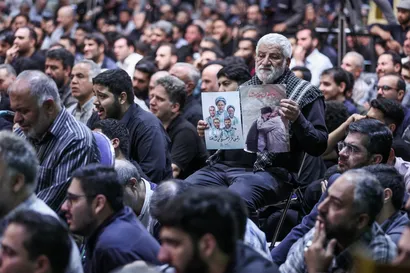 مراسم گرامیداشت رئیس جمهور شهید و همراهان در مسجد ارگ