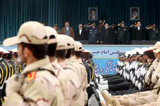 مراسم دانش‌آموختگی دانشجویان دانشگاه علوم انتظامی