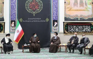 تصاویر نشست با جمعی از اساتید و فضلای حوزه علمیه قم