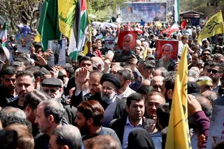 حضور در راهپیمایی پرشکوه روز قدس