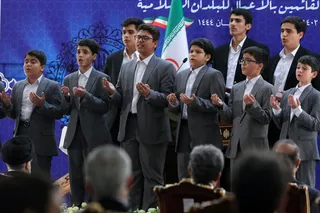 تصاویر دیدار با سفرا و کارداران کشورهای اسلامی