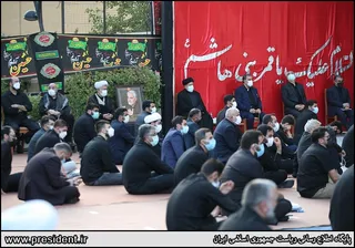 تصاویر روز عاشورا در نهاد ریاست جمهوری