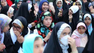 تصاویر جشن میلاد حضرت معصومه (س) و روز دختر