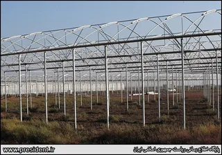تصاویر بازدید رئیس جمهور از پروژه باند دوم جاده پارس آباد - اردبیل و مجموعه گلخانه