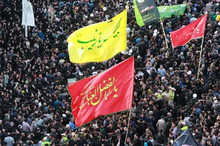 مراسم تشییع پیکر رئیس جمهور شهید و همراهان در مشهد