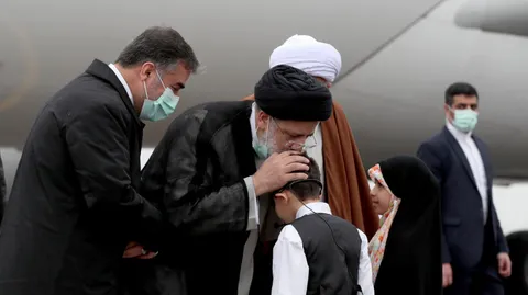 فیلم ورود رئیس‌ جمهور به استان مازندران