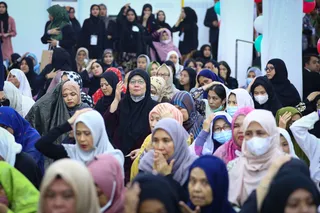 تصاویر حضور و سخنرانی در مرکز فرهنگی اسلامی جاکارتا