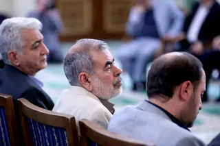 نشست رمضانی با جمعی از خیرین