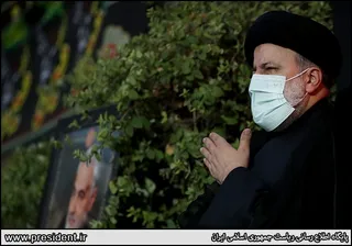 تصاویر روز عاشورا در نهاد ریاست جمهوری