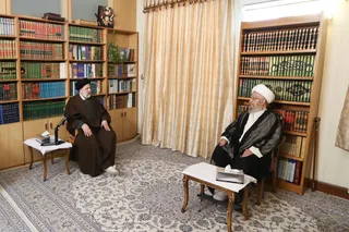 تصاویر دیدار با آیت الله العظمی مکارم شیرازی