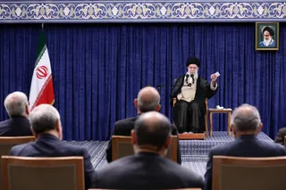 تصاویر دیدار رئیس‌جمهور و اعضای هیئت دولت با رهبر معظم انقلاب اسلامی